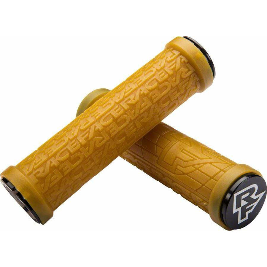 RaceFace Grippler Bike Handlebar Grips - Gum, Lock-On, 30mm