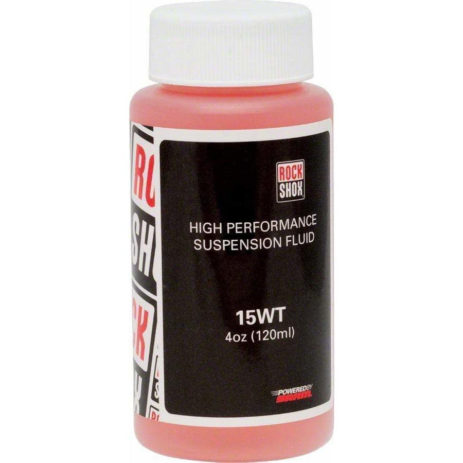 RockShox Suspension Oil, 15wt, 120ml Bottle, Lower Legs