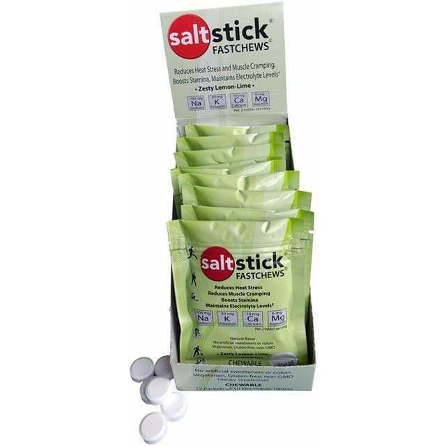 SaltStick Fastchews Chewable Electrolyte Tablets: Box of 12