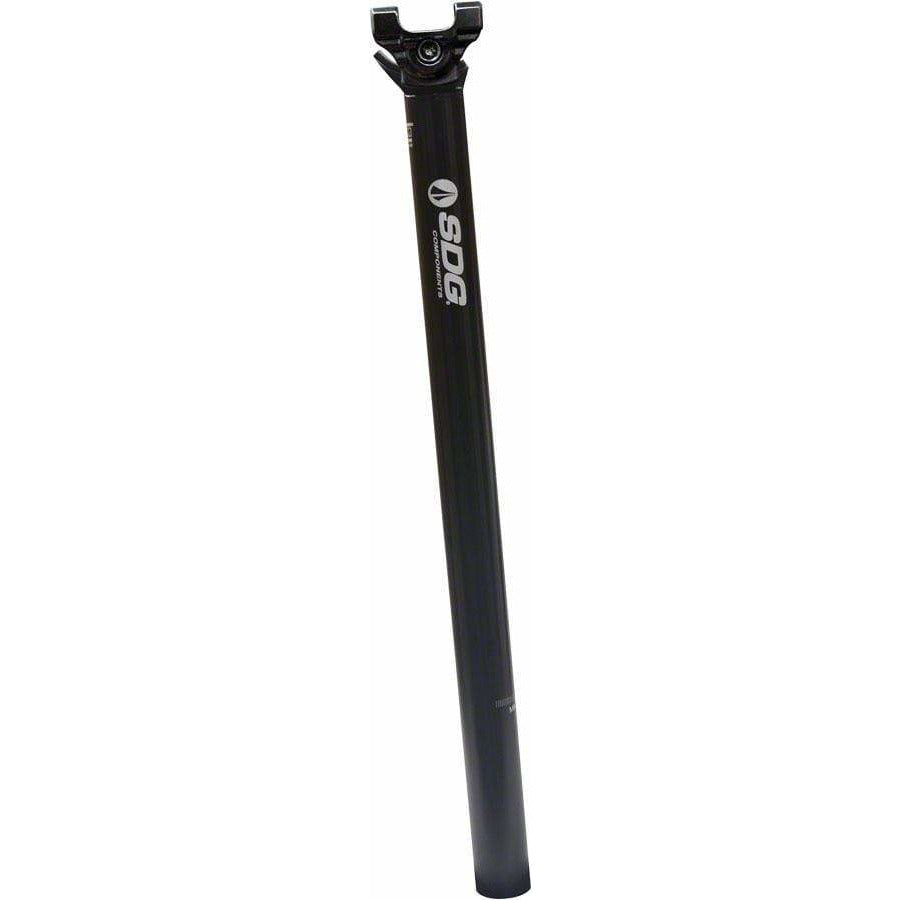 SDG Alloy Micro-Adjust I-Beam Seatpost: 0mm Setback, 31.6 x 400mm