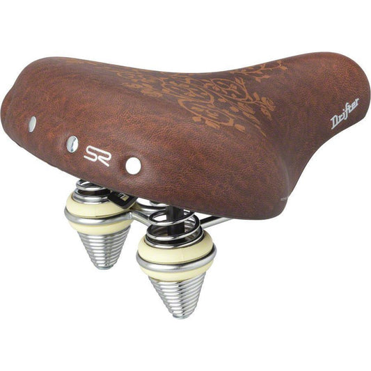 Selle Royal Drifter Gel Relaxed Brown - Saddles - Bicycle Warehouse