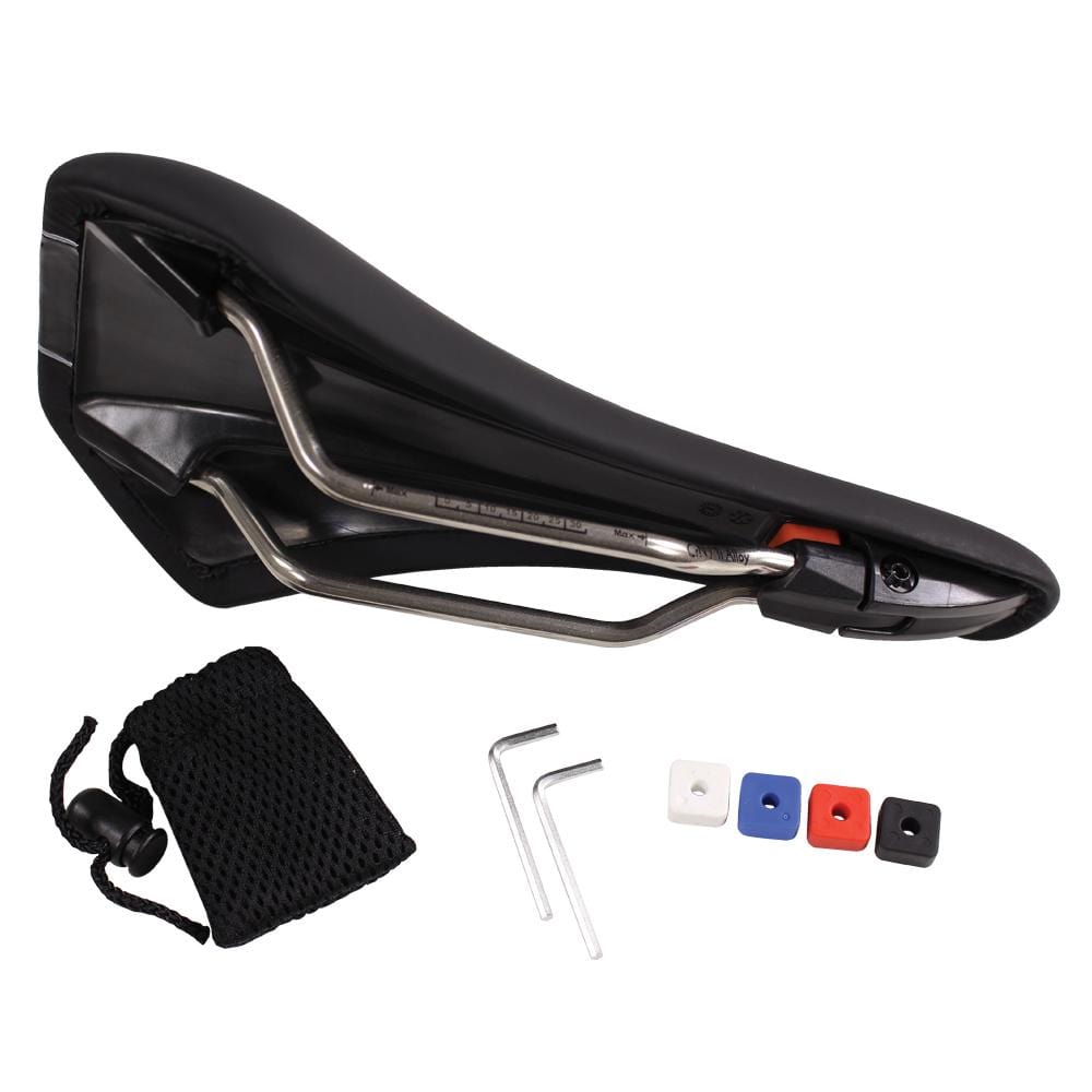 Serfas VAR-1 Variant 1 Adjustable Flex Ti Rails Bike Saddle