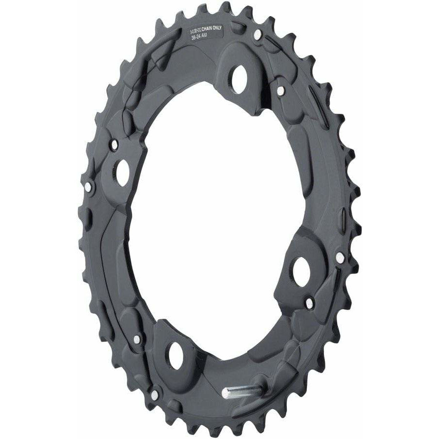 Shimano Deore FC-M615 38T Chainring (to be paired with 24t) - Chainrings - Bicycle Warehouse