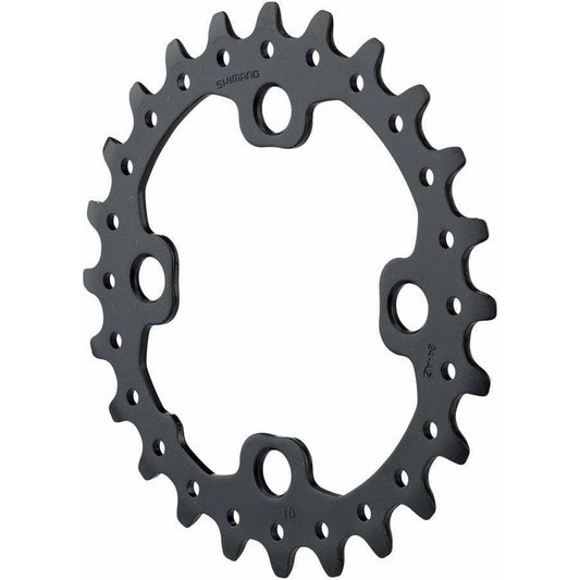Shimano Deore FC-M617 24t Chainring for use with 38t - Chainrings - Bicycle Warehouse