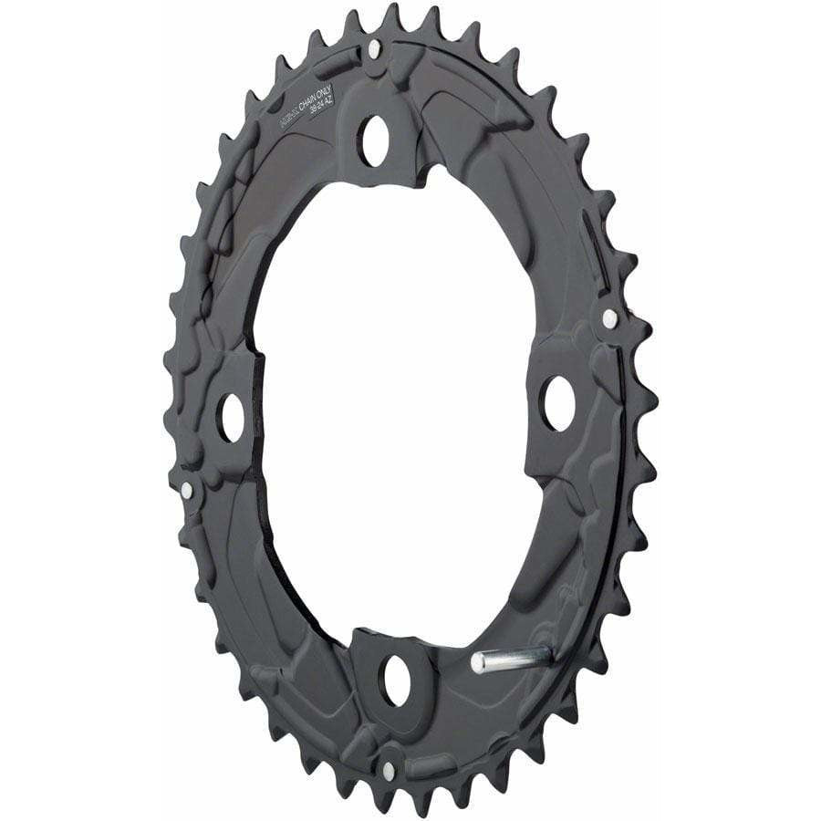 Shimano Deore FC-M617 38t Chainring for use with 24t - Chainrings - Bicycle Warehouse