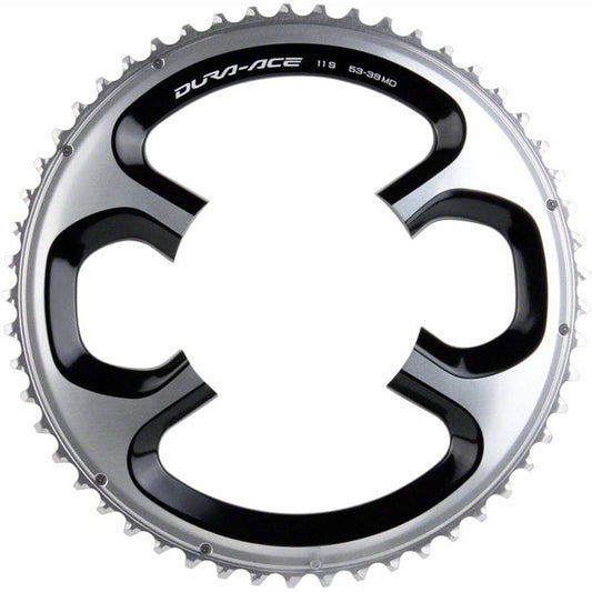 Shimano Dura-Ace 9000 52t 110mm 11-Speed Chainring for 36/52t - Chainrings - Bicycle Warehouse