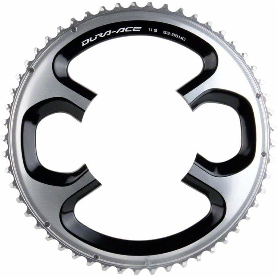 Shimano Dura-Ace 9000 53t 110mm 11-Speed Chainring for 39/53t - Chainrings - Bicycle Warehouse