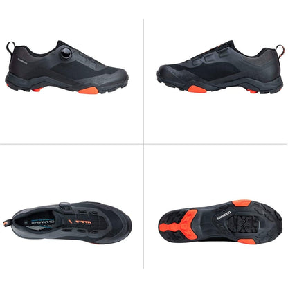 Shimano Men's MT701 Mountain Bike Shoes - Black