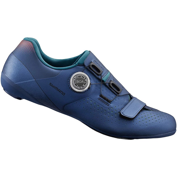Shimano Women's RC500W Cycling Shoes - Blue – Bicycle Warehouse