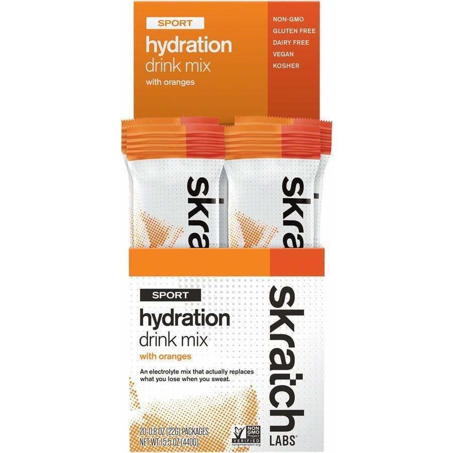 Skratch Labs Sport Hydration Drink Mix: Orange, Box of 20