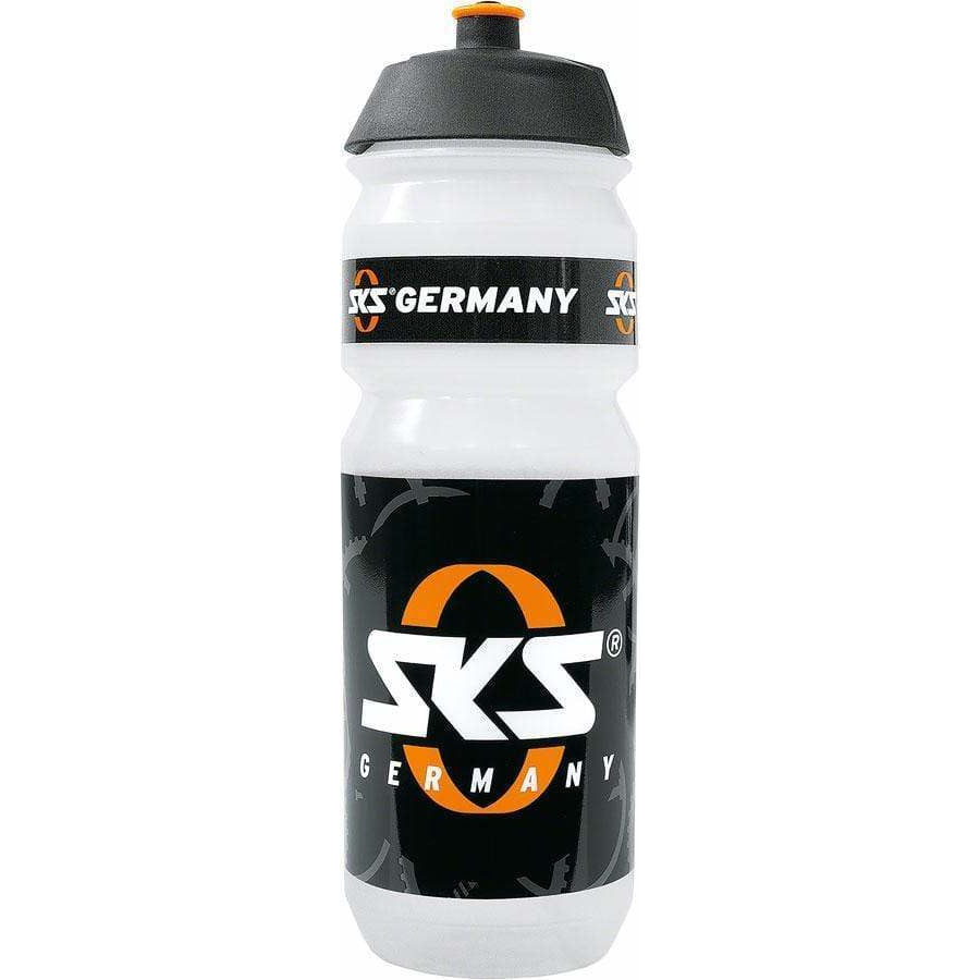 SKS Bike Water Bottle - Clear/Black, 24oz