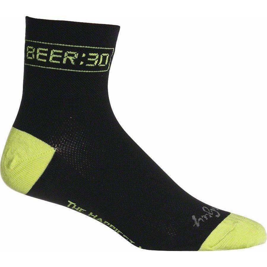 SockGuy Classic Beer:30 Cycling Socks - 3 inch