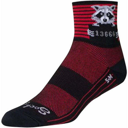 SockGuy Classic Busted Cycling Socks - 3 inch