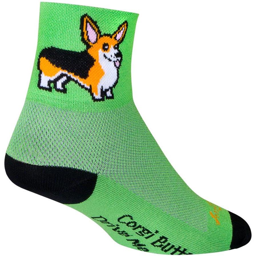 SockGuy Classic Ernie Cycling Socks - 3 inch