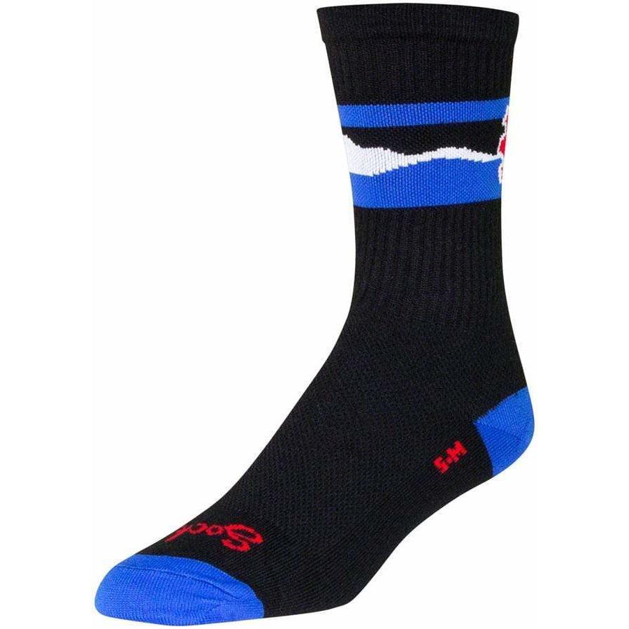 SockGuy Crew Cogorado Bike Socks - 6 inch