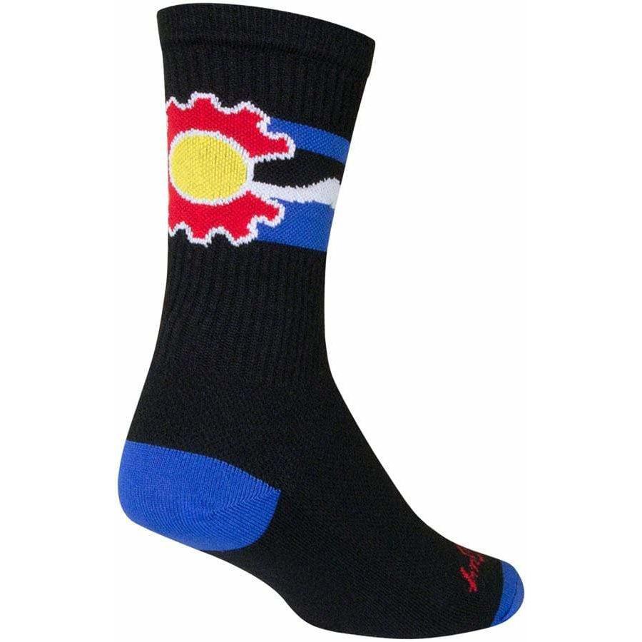 SockGuy Crew Cogorado Bike Socks - 6 inch