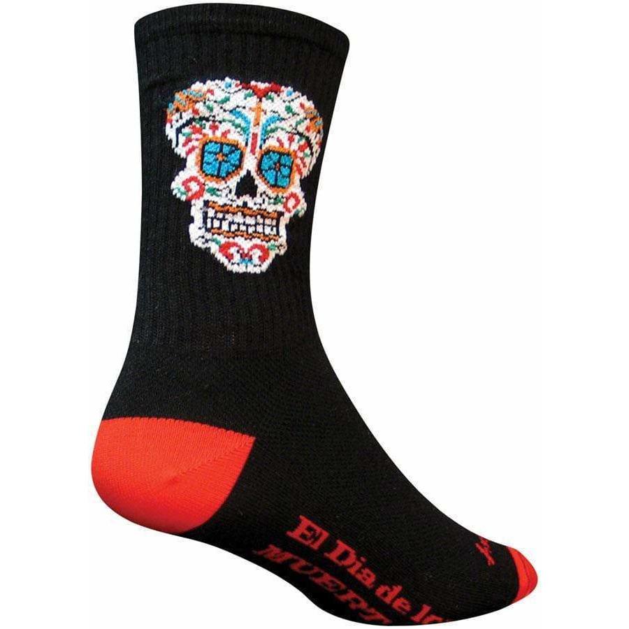 SockGuy Crew El Dia Cycling Socks - 6 inch