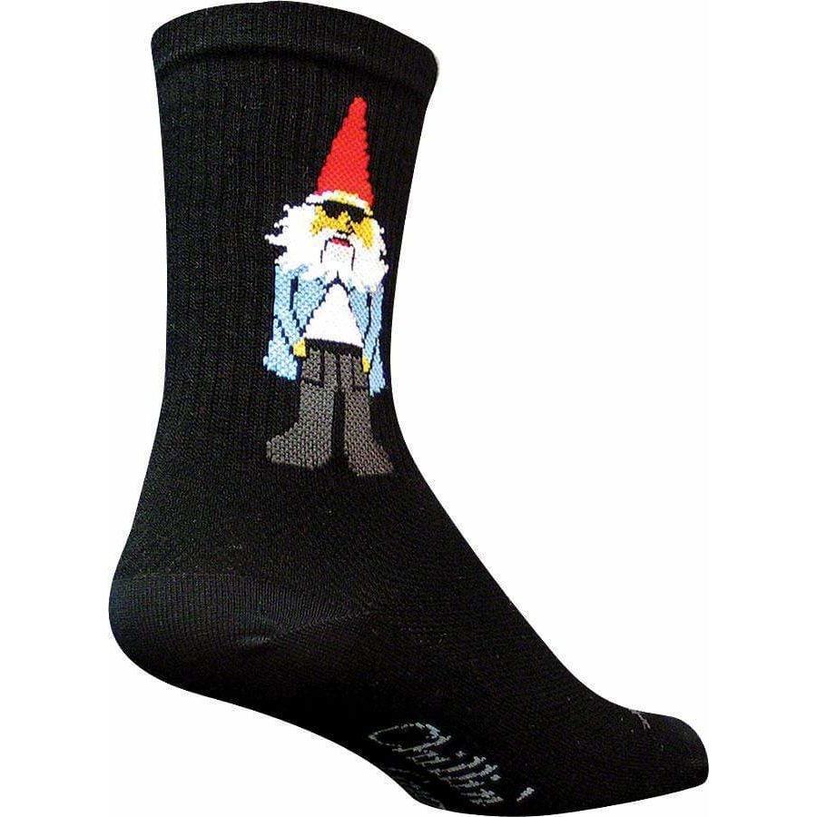 SockGuy Crew Gnomies Cycling Socks - 6 inch