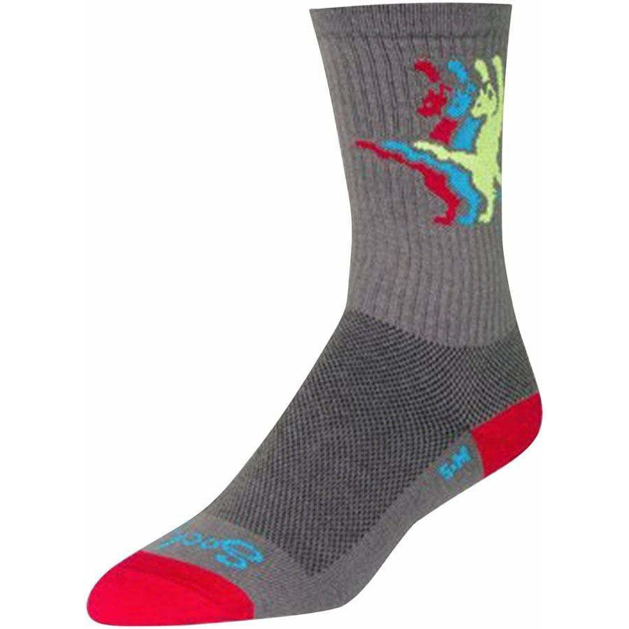 SockGuy Crew Kat-Fu Bike Socks - 6 inch