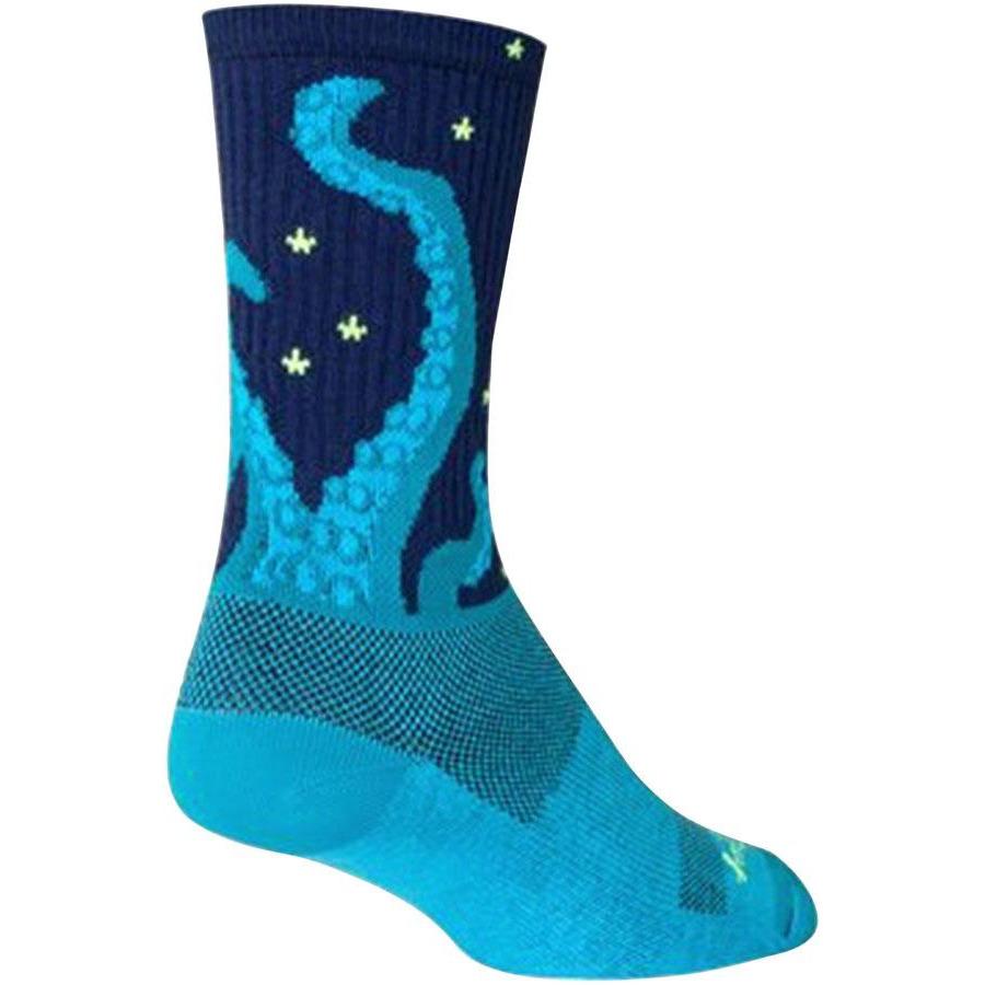 SockGuy Crew Kraken Cycling Socks - 6 inch