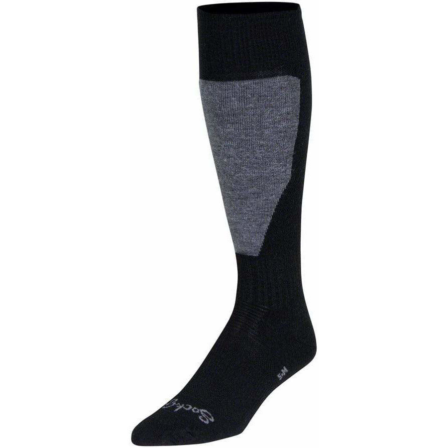 SockGuy Mountain Flyweight Wool Bike Socks - 12 inch