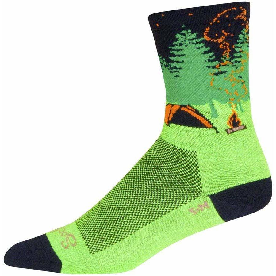 SockGuy Off the Grid Crew Bike Socks - 6 inch