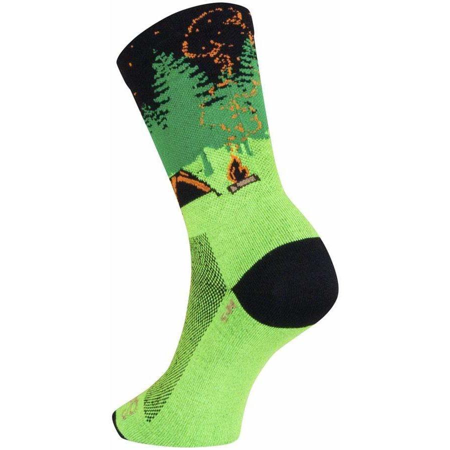 SockGuy Off the Grid Crew Bike Socks - 6 inch