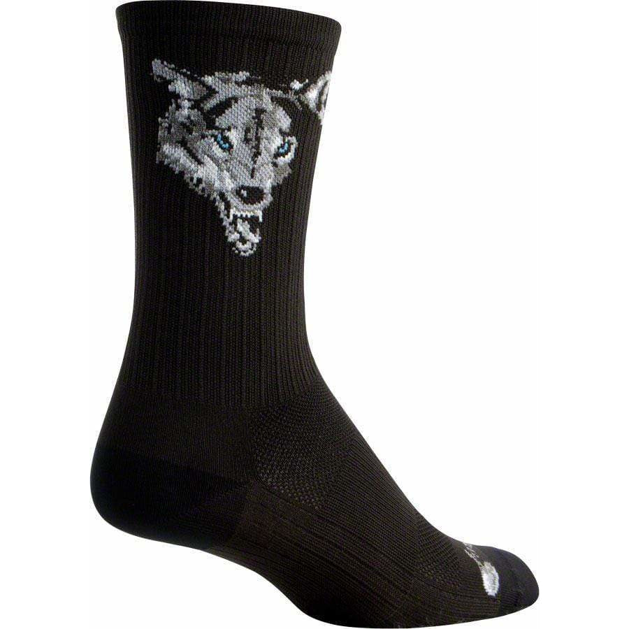 SockGuy SGX Wolf Bike Socks - 6 inch