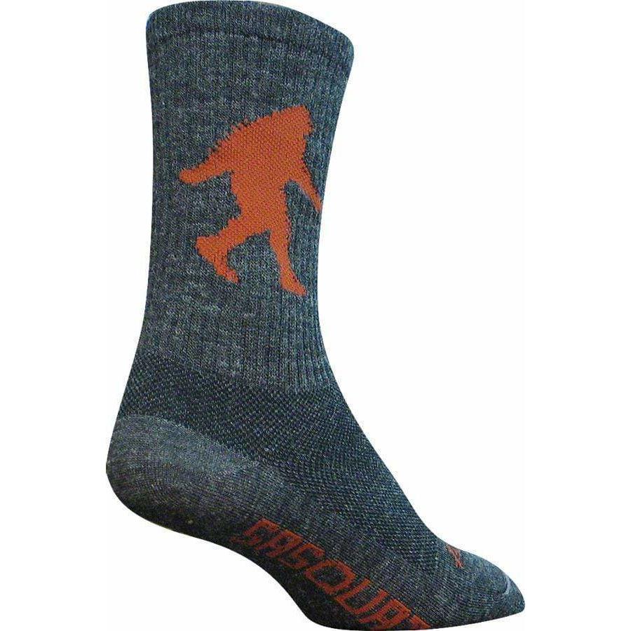 SockGuy Wool Sasquatch Cycling Socks - 6 inch