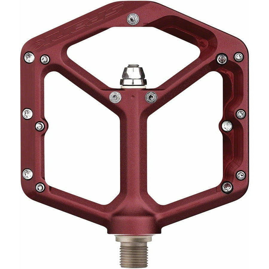 Red cheap bike pedals