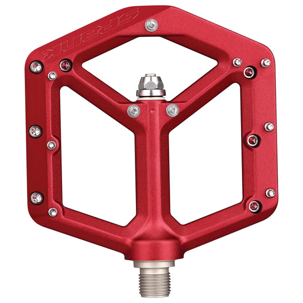 Spank Spike Pedals Red