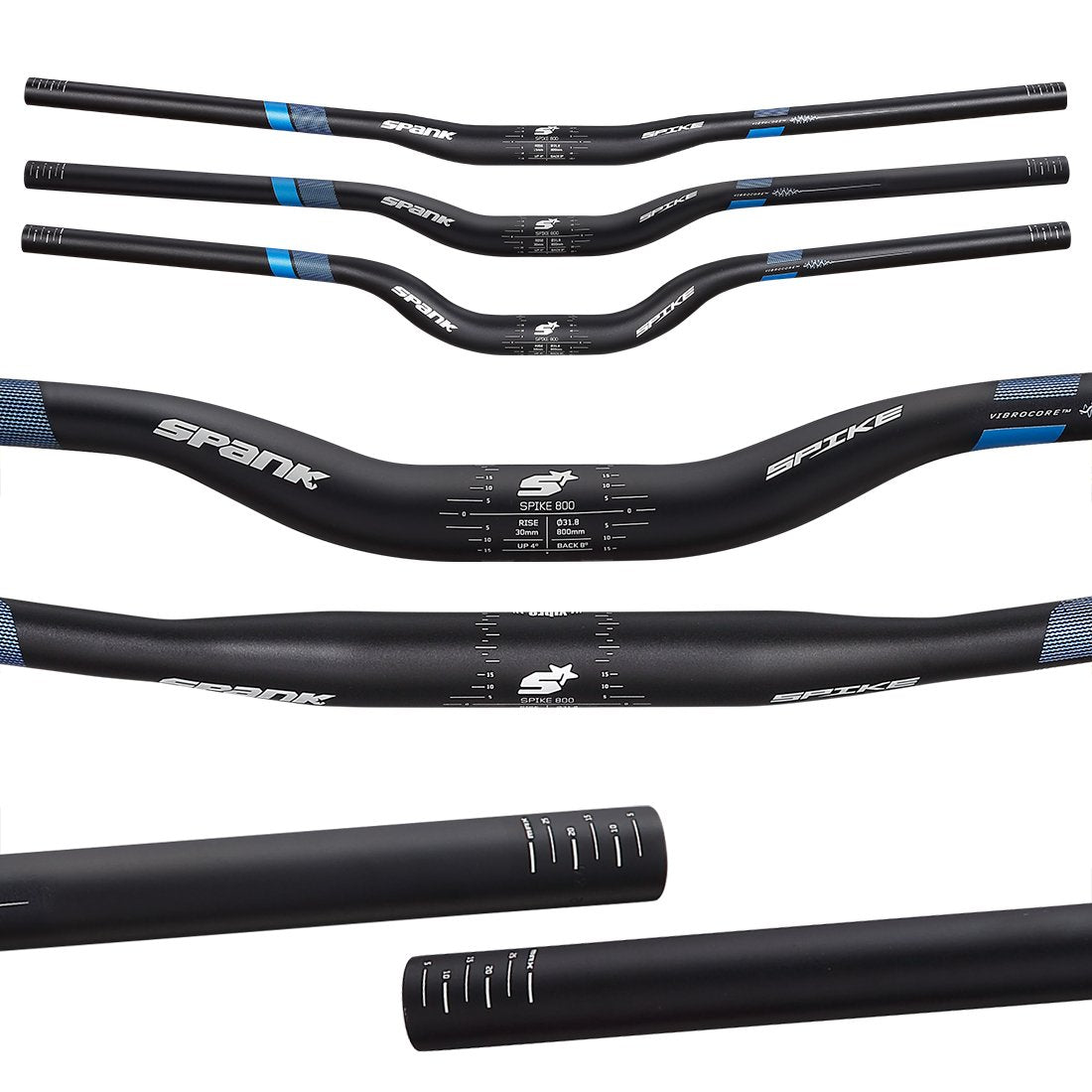 Spank SPANK SPIKE 800 Vibrocore™ Bar - Handlebars - Bicycle Warehouse