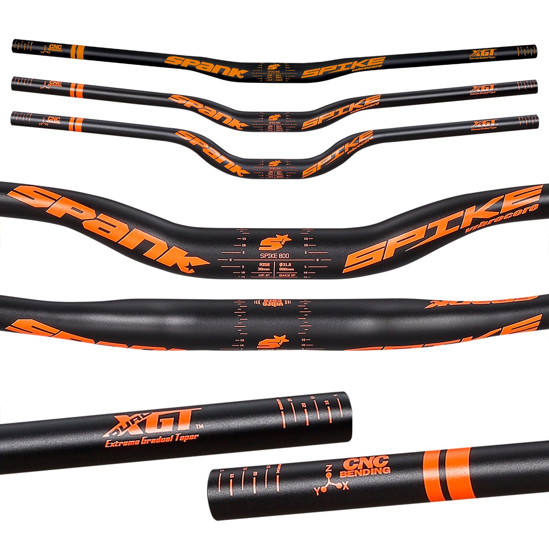 Spank SPANK SPIKE 800 Vibrocore™ Bar - Handlebars - Bicycle Warehouse