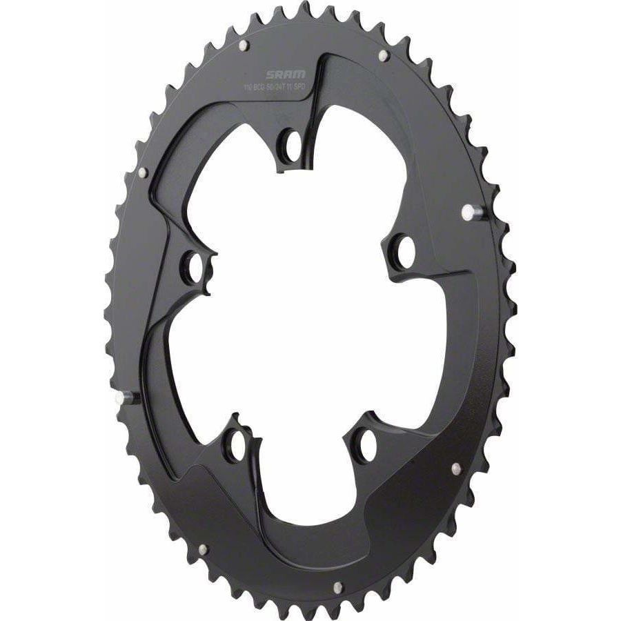 SRAM Red 22 50T x 110mm BCD YAW Chainring with Two Pin Positions, B2