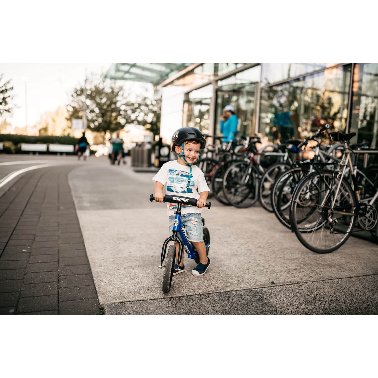 Warehouse top balance bike