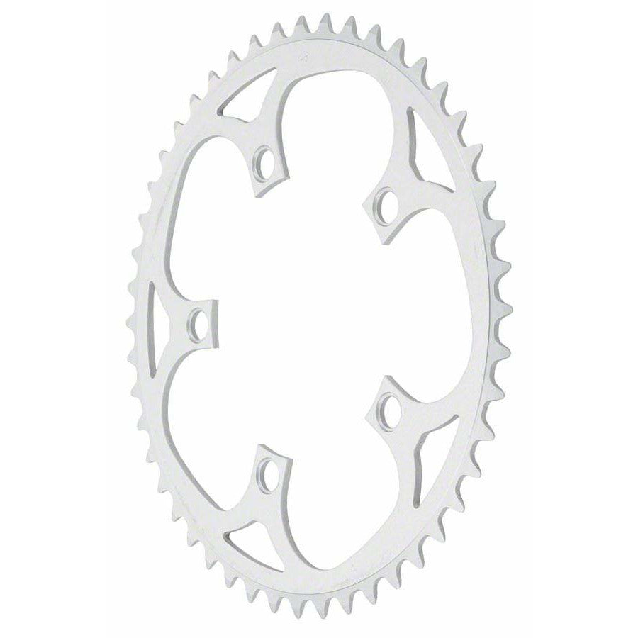 110mm 5-Bolt Mountain Outer Chainring Anodized Silver