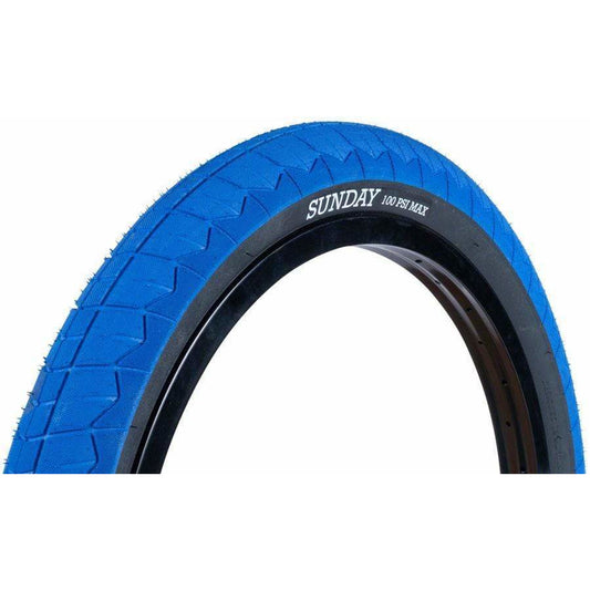 Sunday Sunday Current V2 Tire - 20 x 2.4, Clincher, Wire, Blue/Black