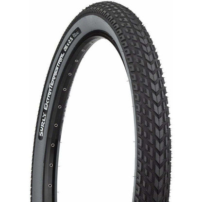 Surly ExtraTerrestrial Tire - 26 x 2.5, Tubeless, Folding/Slate, 60tpi - Tires - Bicycle Warehouse