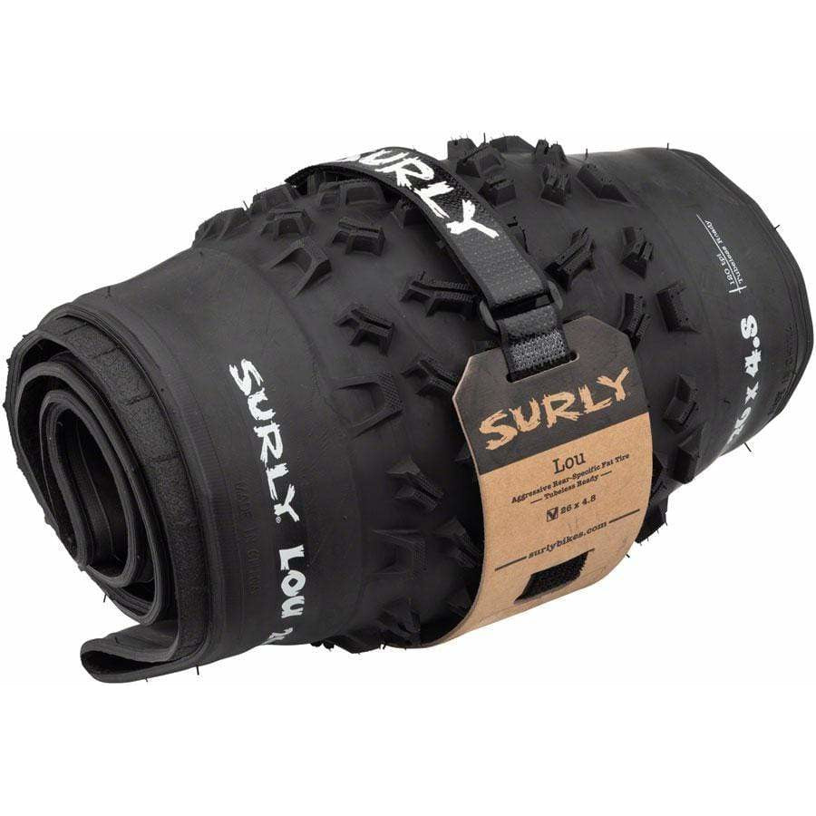 Surly Lou Tire - 26 x 4.8, Tubeless, Folding, 120tpi