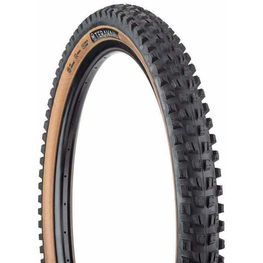 Teravail Kessel Tire - 27.5 x 2.5, Tubeless, Folding, Tan, Durable
