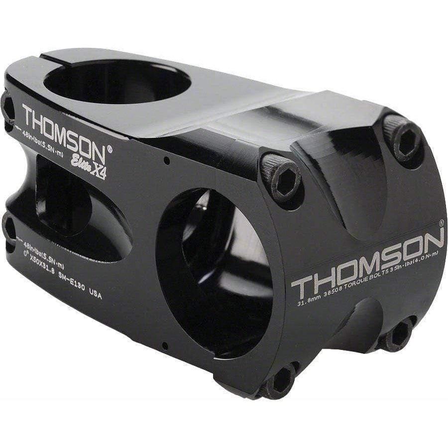 Thomson Elite X4 31.8mm Mountain Bike Stem (Black) – Bicycle Warehouse