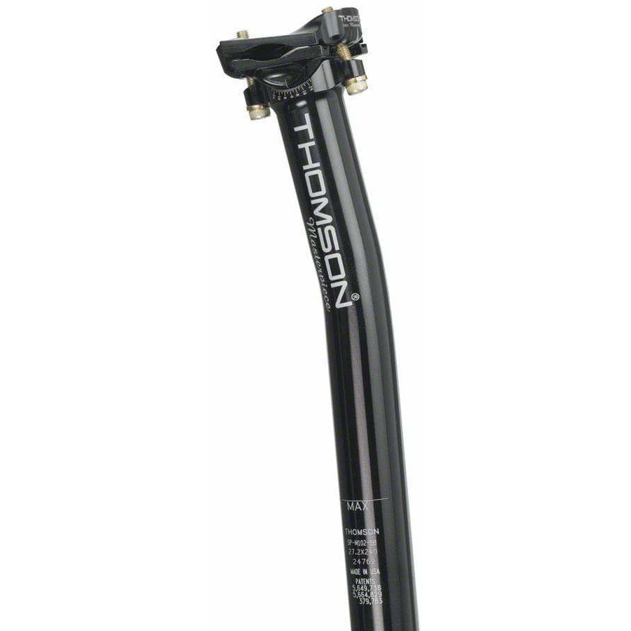 Thomson Masterpiece Setback Seatpost: 31.6 x 350mm - Black