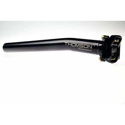 Thomson Masterpiece Setback Seatpost: 31.6 x 350mm - Black
