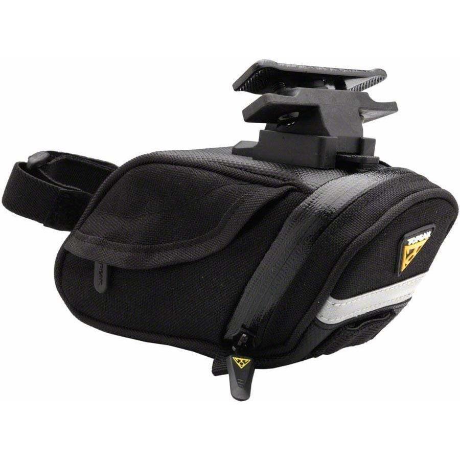 Aero Wedge Bike Seat Bag - QuickClick, Medium, Black