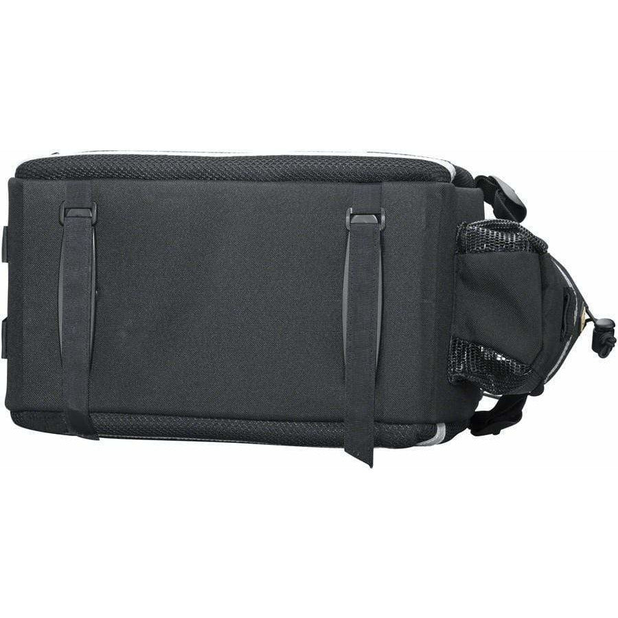 Topeak MTS Strap Mount TrunkBag DXP Rack Bag with Expandable Panniers - 22.6 Liter, Black