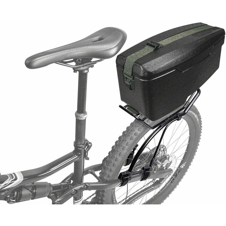 Bicycle rear best sale carrier top box