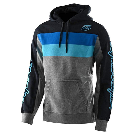 Troy Lee Block Signature Pullover Bike Hoodie - Gray
