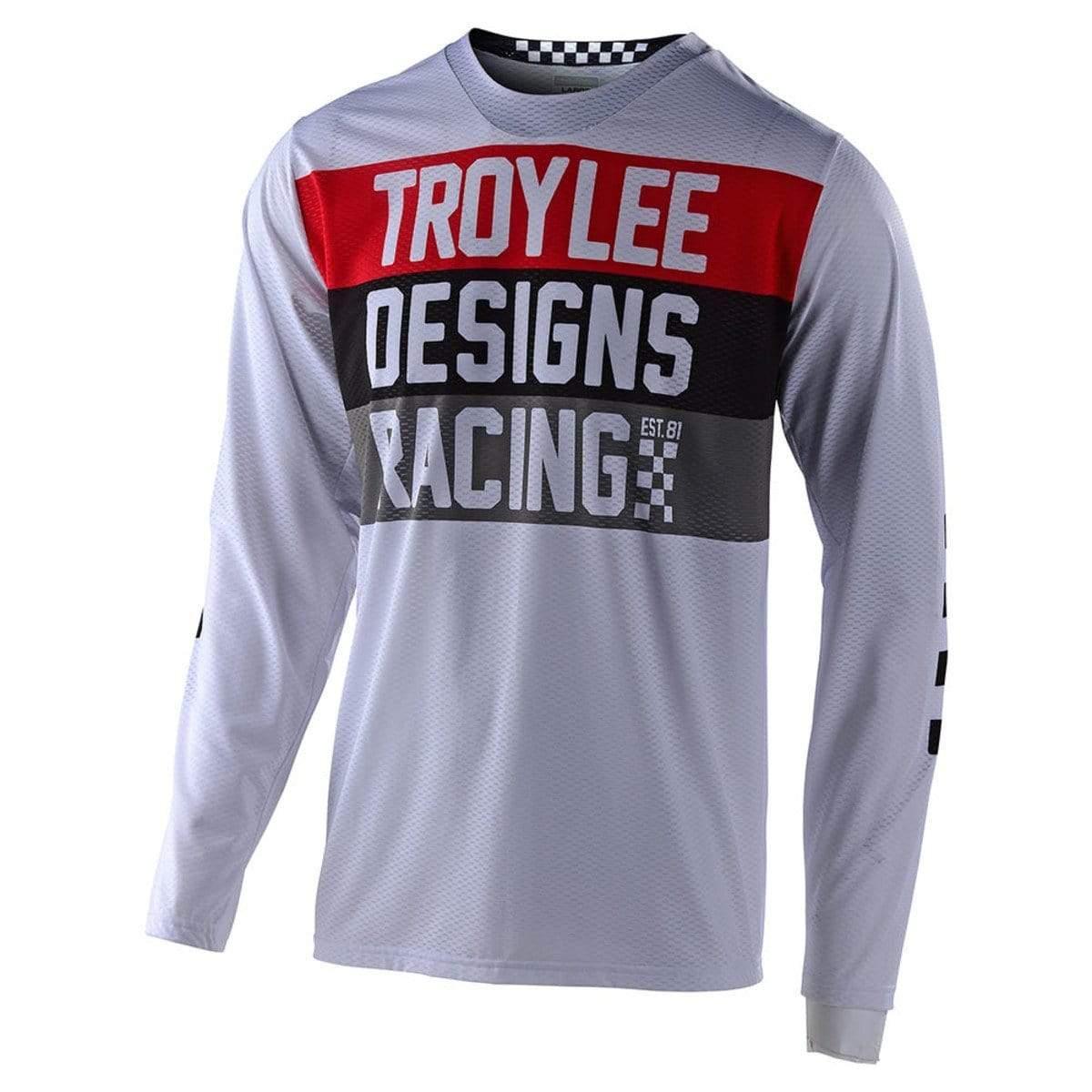 Troy Lee GP Air Mountain Bike Jersey - White