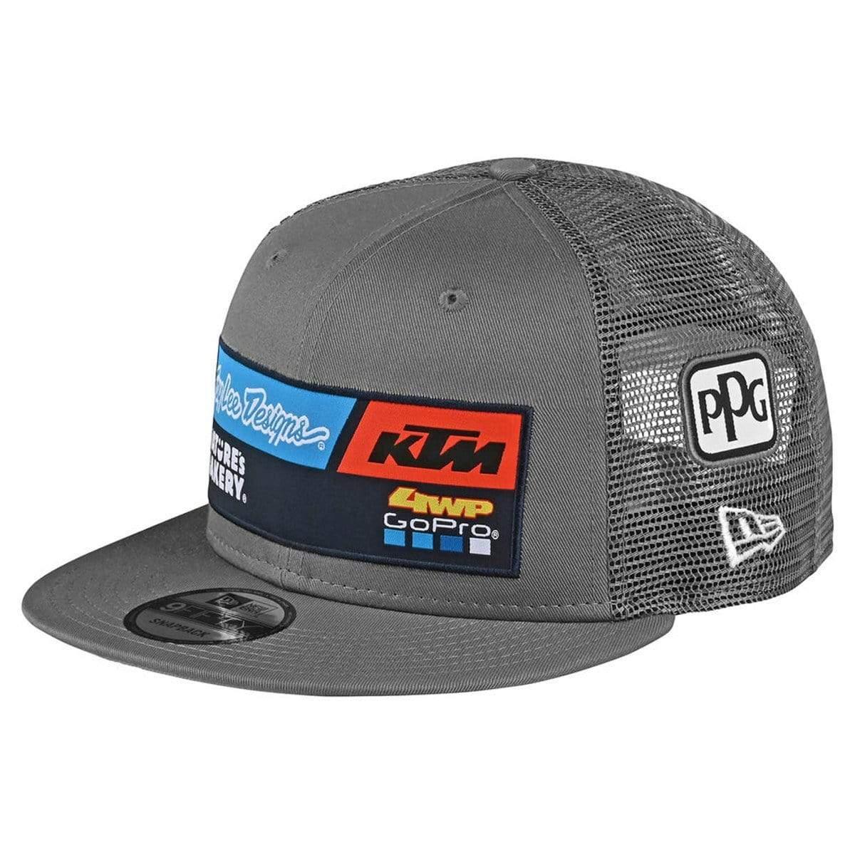 Troy Lee Tld Ktm Team Snapback Hat - Gray