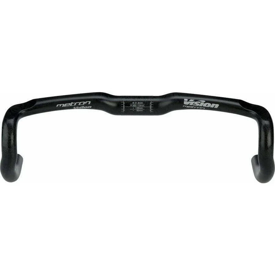 Vision Metron 4D Drop Handlebar - Carbon, 31.8mm, 40cm, Black